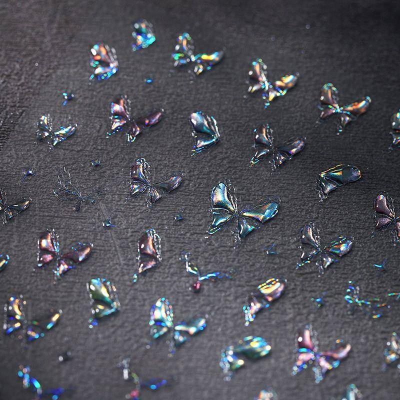5D Butterfly Nail Jelly Sticker M-563