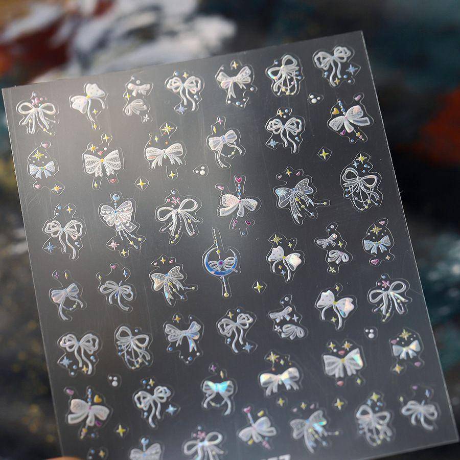 5D Butterfly Nail Jelly Sticker M-757