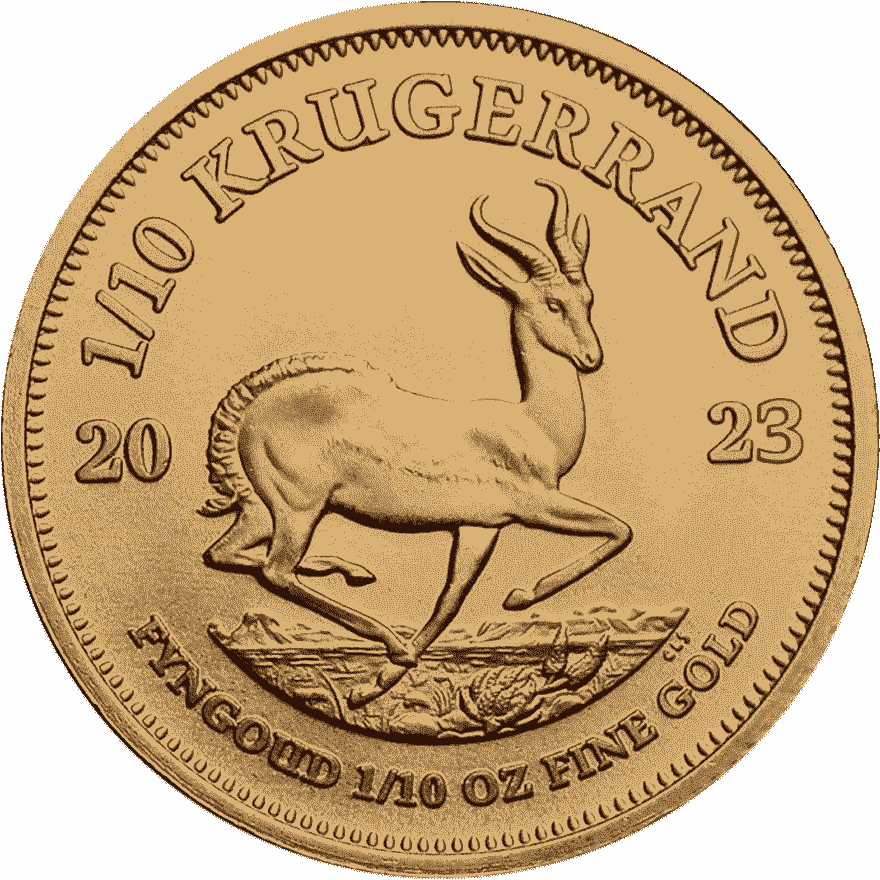 2023 1/10th Krugerrand Gold with Encapsulation
