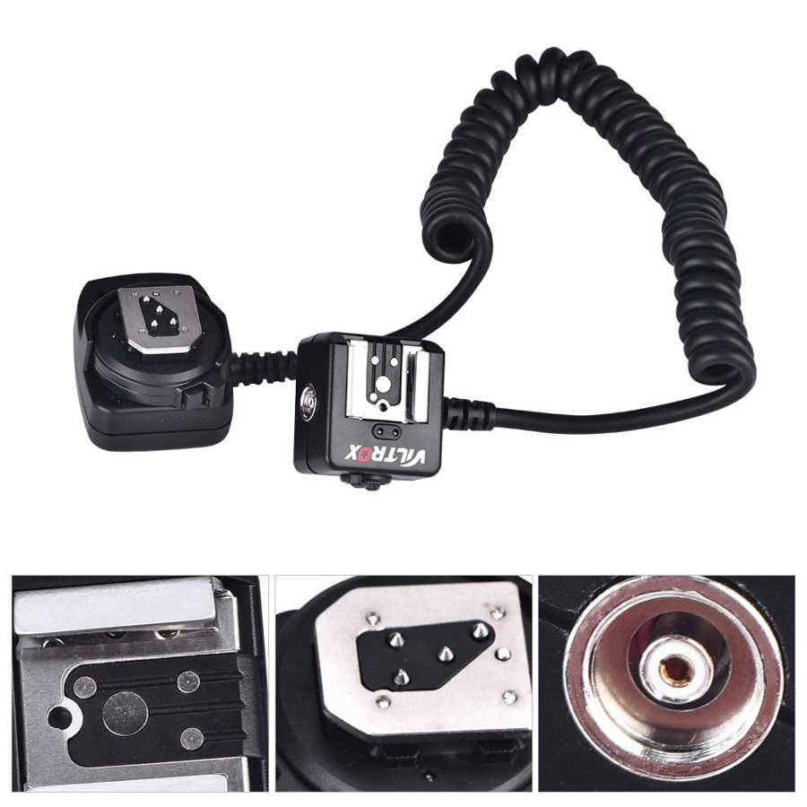 Viltrox SC-30 TTL Off-camera Shoe Sync Cord for Nikon DSLR / Flashes