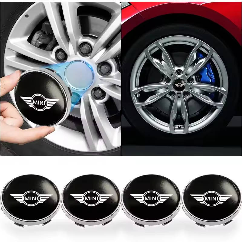 4x WHEEL CENTRE CAPS 60mm / 56mm for MINI