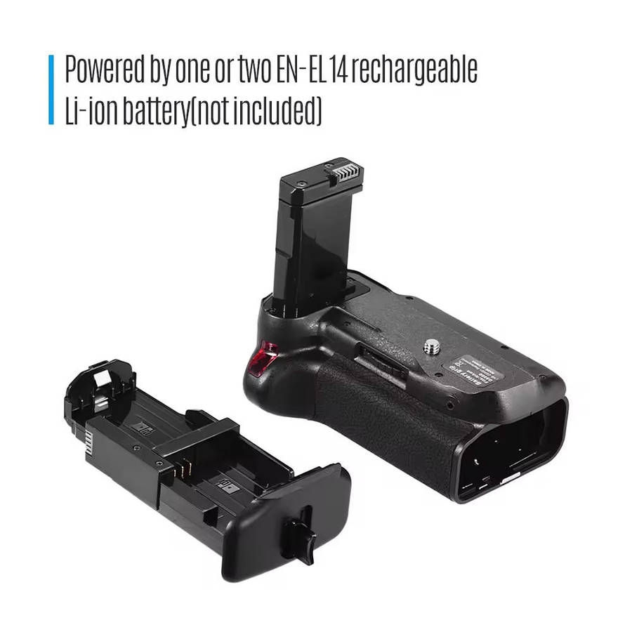 Generic Battery Grip for NIKON D5500 / D5600 DSLR Cameras (with IR remote shutter release)