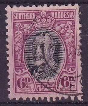 Southern Rhodesia, 1931_1934, Field Marshall, 6d, Perfs 11½, Used