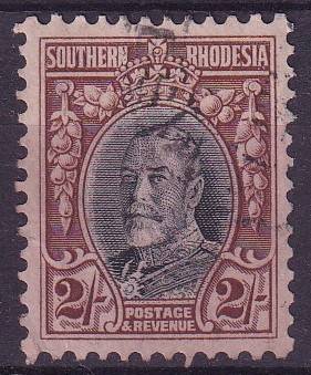 Southern Rhodesia, 1931_1933, Field Marshall, 2s, Perfs 11½, Used
