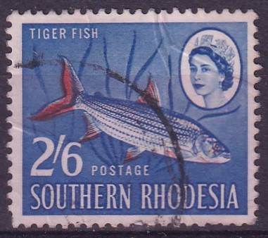 Southern Rhodesia, 1964, 2s6d, used