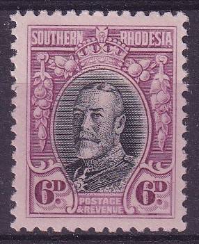 Southern Rhodesia, 1931_1934, Field Marshall, 6d, Perfs 11½, MNH
