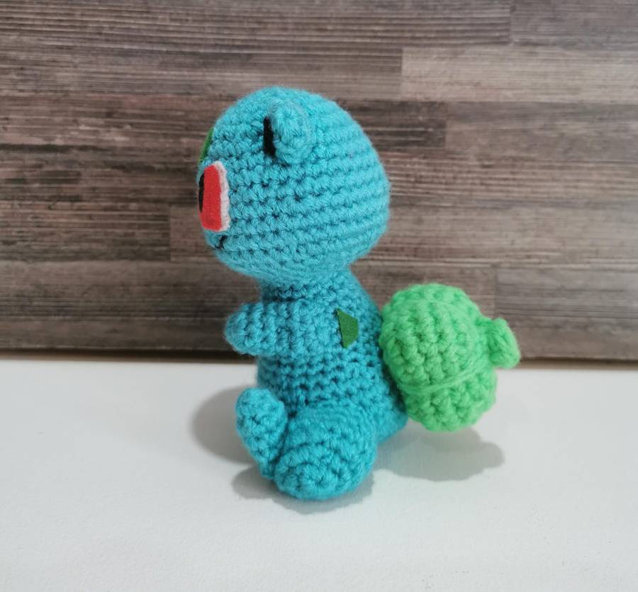 Beautiful Pokémon Bulbasaur Hand Crochet Plushy