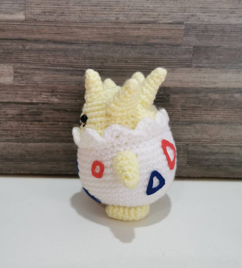 Beautiful Pokémon Togepi Hand Crochet Plushy