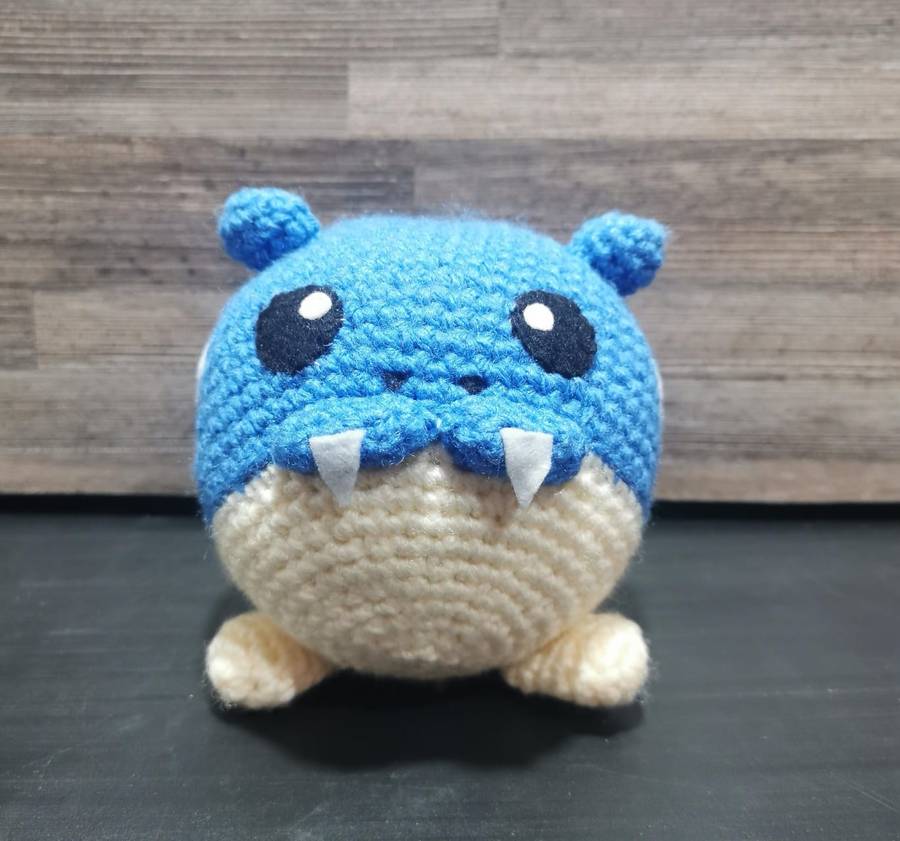 Beautiful Pokémon Spheal Hand Crochet Plushy