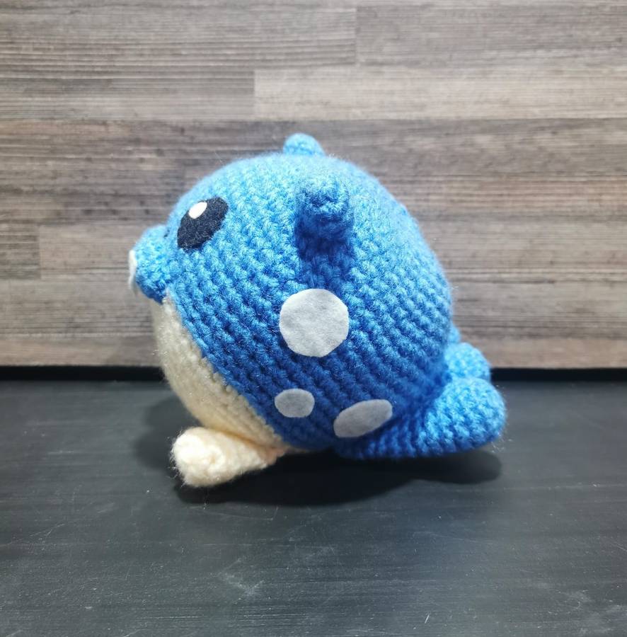 Beautiful Pokémon Spheal Hand Crochet Plushy
