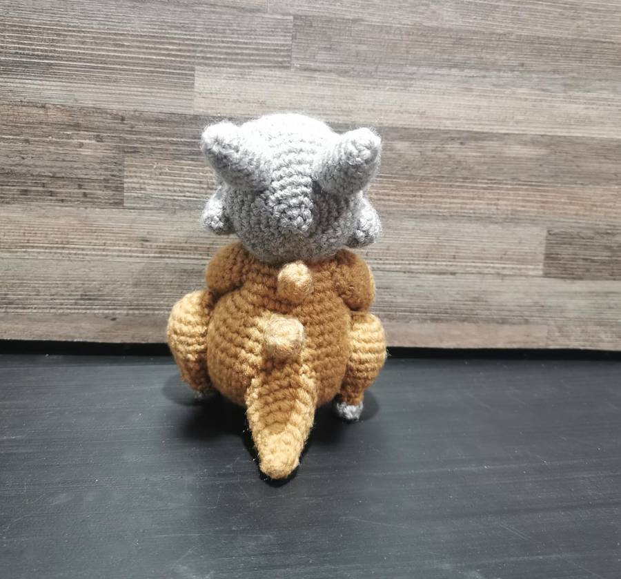 Beautiful Pokémon Cubone Hand Crochet Plushy