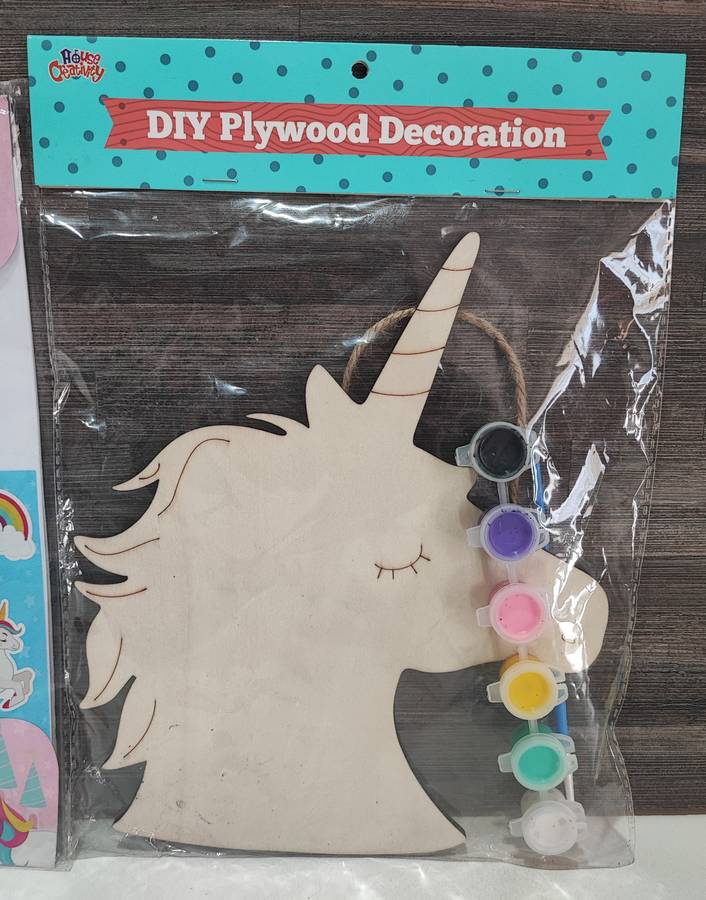 Cute Unicorn DIY and Colouring Set