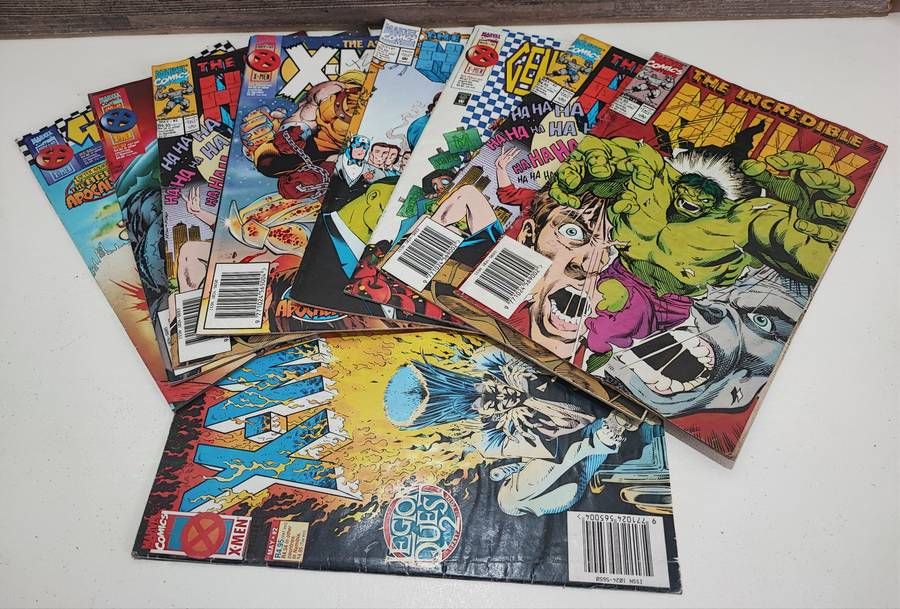 Vintage 1995/1996 Marvel Comic Book Collection