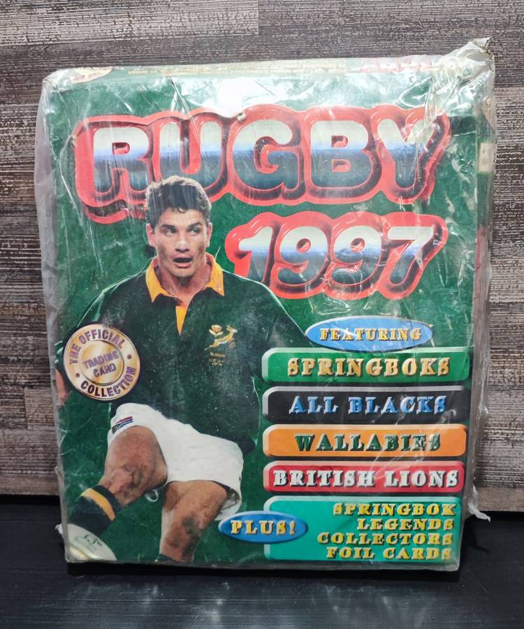 1997 Panini Rugby Collectible Cards(Factory sealed box)