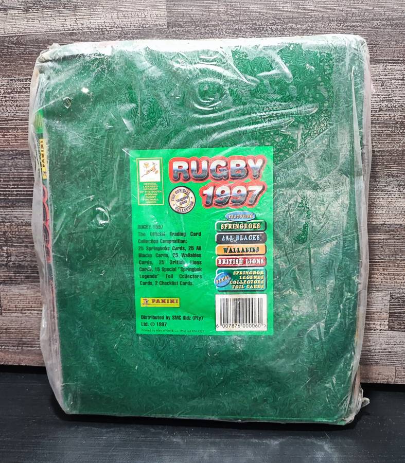 1997 Panini Rugby Collectible Cards(Factory sealed box)