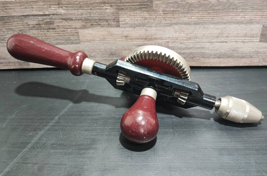Vintage Stanley 803 Eggbeater Style Hand drill(Great Condition)
