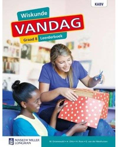 Wiskunde Vandag Graad 8 Leerderboek
