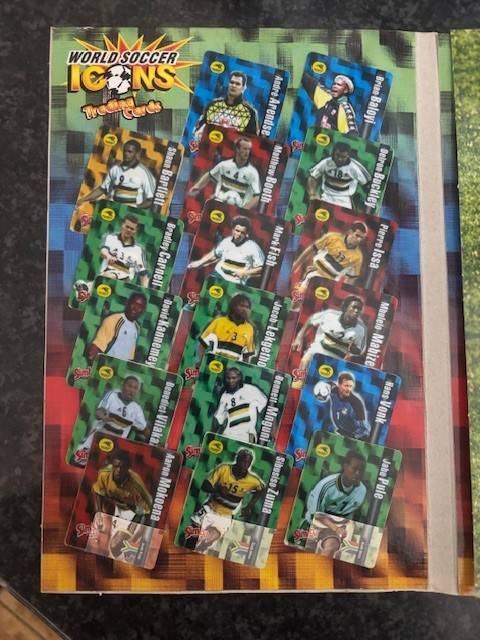 Simba World Soccer Icons Trading Cards 2010