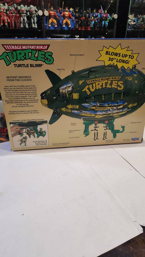 2021 Moc Tmnt Turtle Blimp Figure Teenage Mutant Ninja Turtles