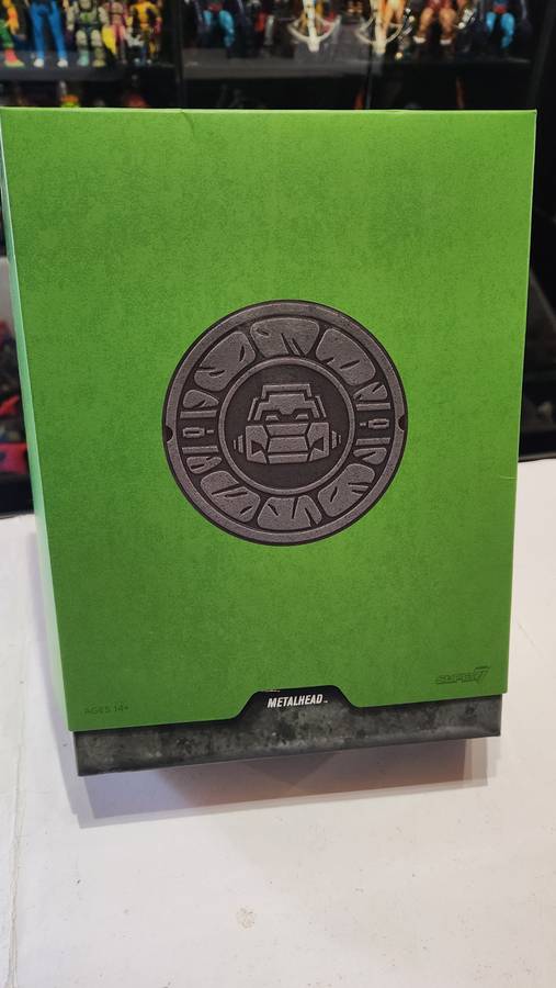 Boxed Tmnt Super 7 Metalhead Figure Teenage Mutant Ninja Turtles