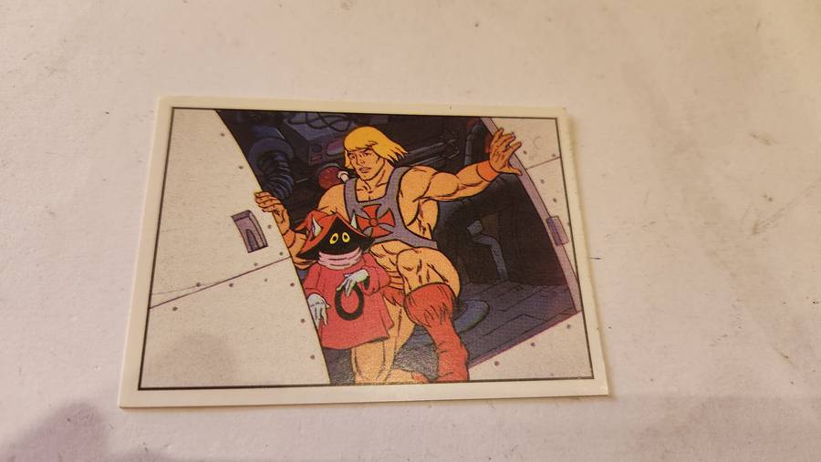 1986 She-Ra Princess of Power Panini Sticker 97 (She-Ra) Vintage Figure