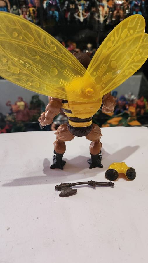 1984 Complete Buzz-Off of He-Man-Masters of the Universe 87 (MOTU) Vintage Figure