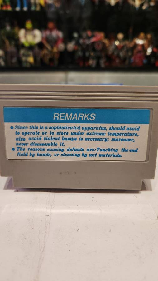 Vintage Tv Game Cartridge Famicom 4 in 1