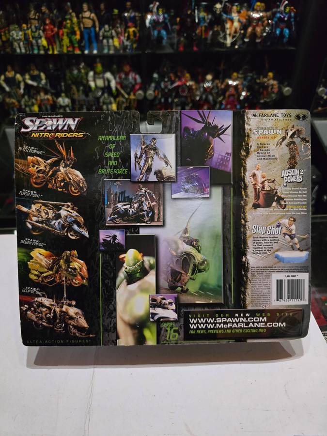 Moc 1999 Mcfarlane Spawn Nitro Riders Flash Point
