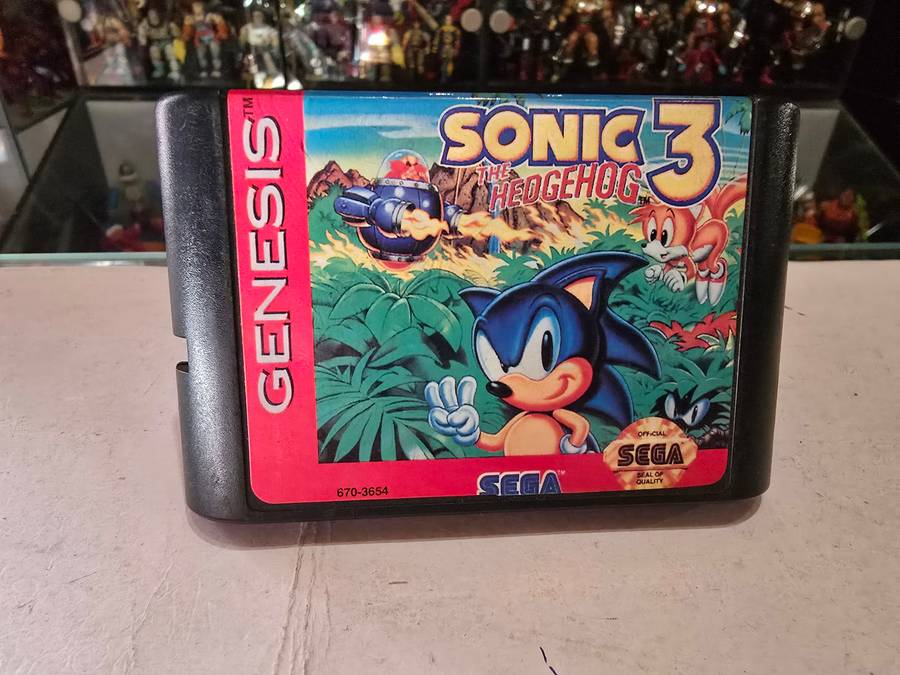 Sega Mega Drive Sonic The Hedgehog 3 Bootleg