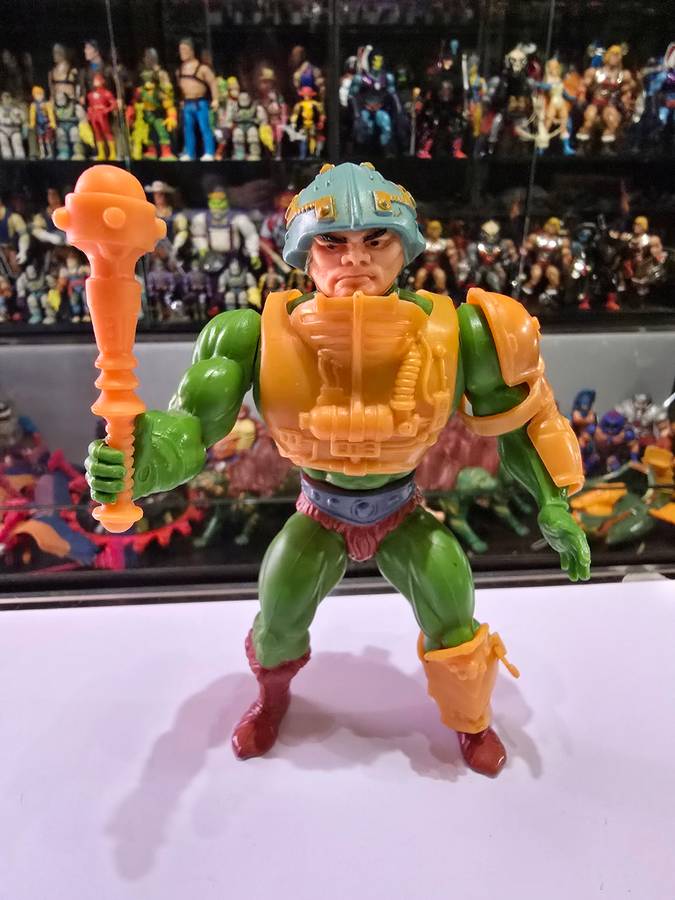 1982 Complete Man-At-Arms of He-Man-Masters of the Universe 99 (MOTU) Vintage Figure