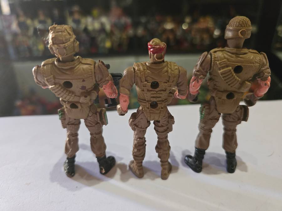 The Corps Elite Figures x3