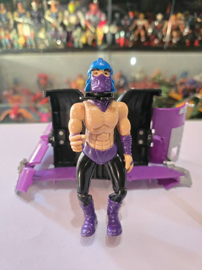 1993 Tmnt Road Ready Shredder Vintage Figure Teenage Mutant Ninja Turtles