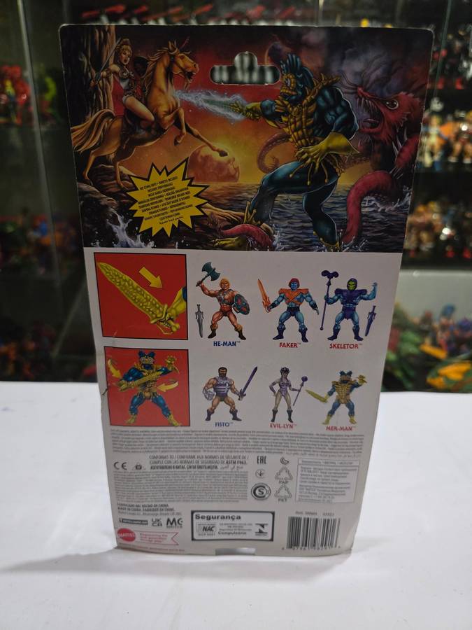 Masters Of The Universe (Motu) Origins Mer-Man (LOP) Figure Moc