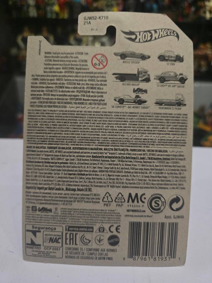 Moc HotWheels 68 Corvette Gas Monkey
