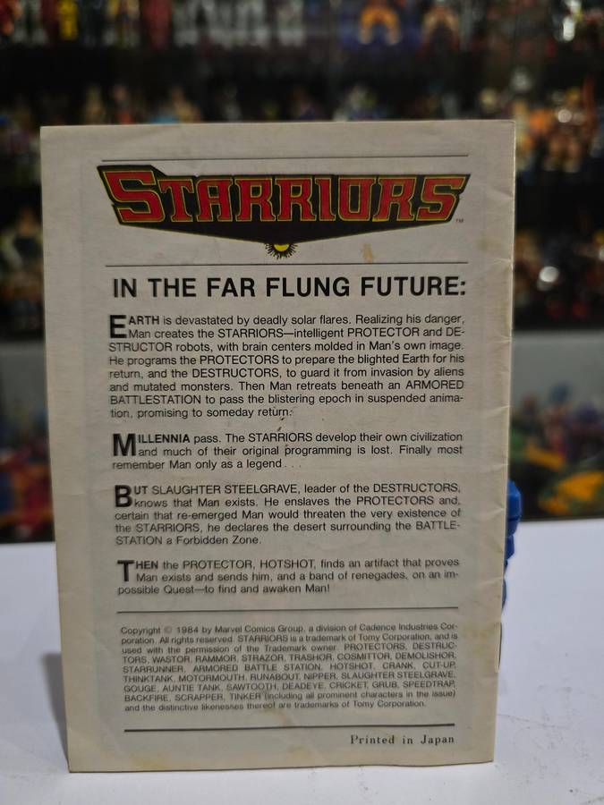 1984 Starriors Honor Mini Comic