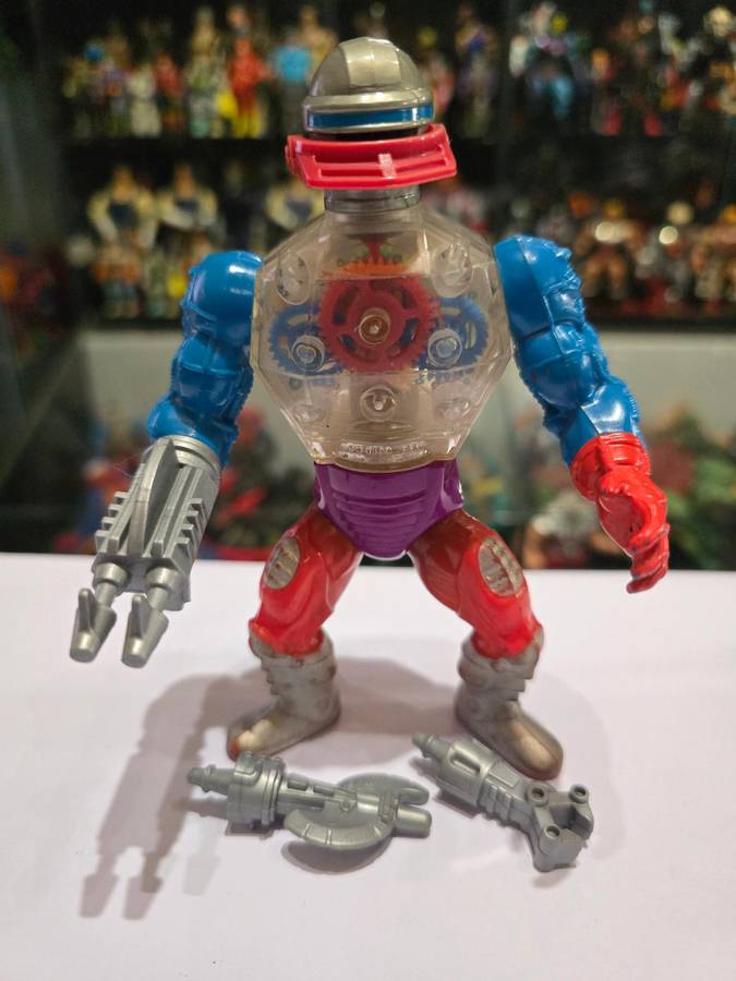 1985 Complete Robotto of He-Man-Masters of the Universe 72 (MOTU) Vintage Figure