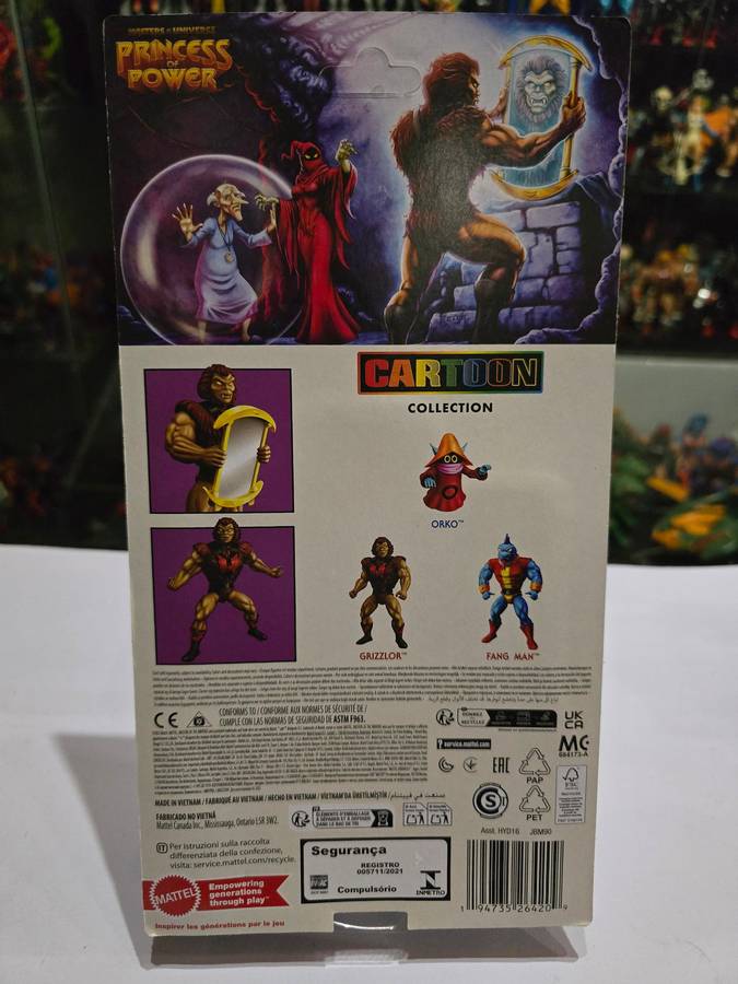 Masters Of The Universe (Motu) Origins Cartoon Collection Grizzlor Figure Moc