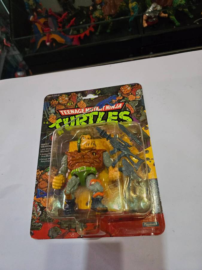 1989 MOC TMNT General Traag Vintage Figure Teenage Mutant Ninja Turtles