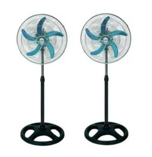 18" Standing Fan - Steel Blades - Oscillation function - BRAND NEW