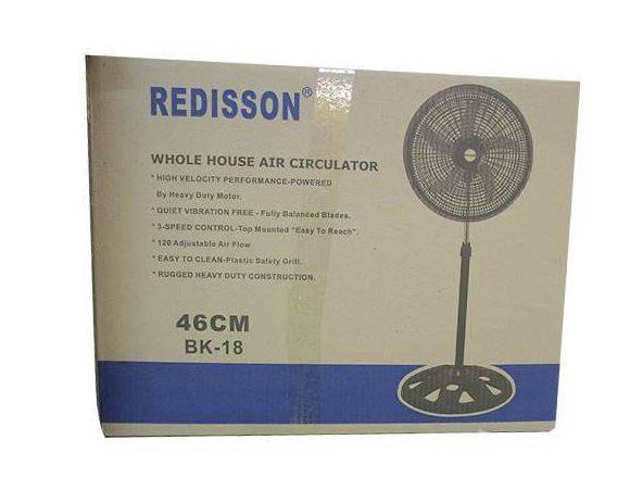 18" Adjustable Pedestal Fan - Set of 2 pack