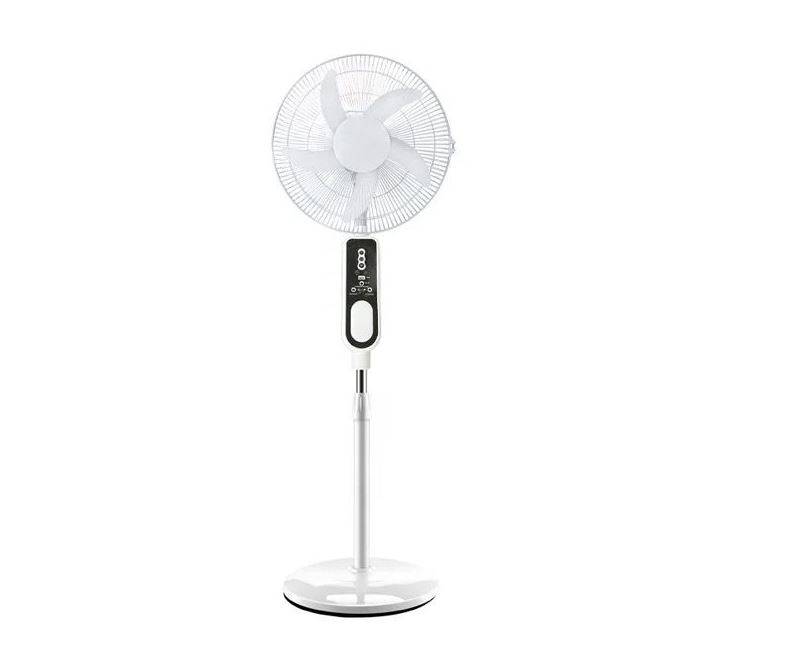 16" Rechargeable Standing Fan - Remote control - LED night light - USB Charging port - Oscillation