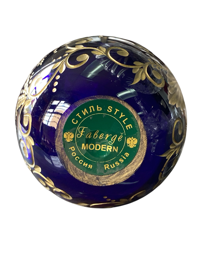 Russian handcrafted Faberge paperweight