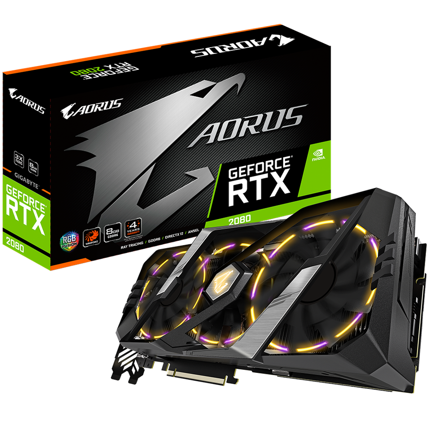 AORUS RTX 2080 8Gigs