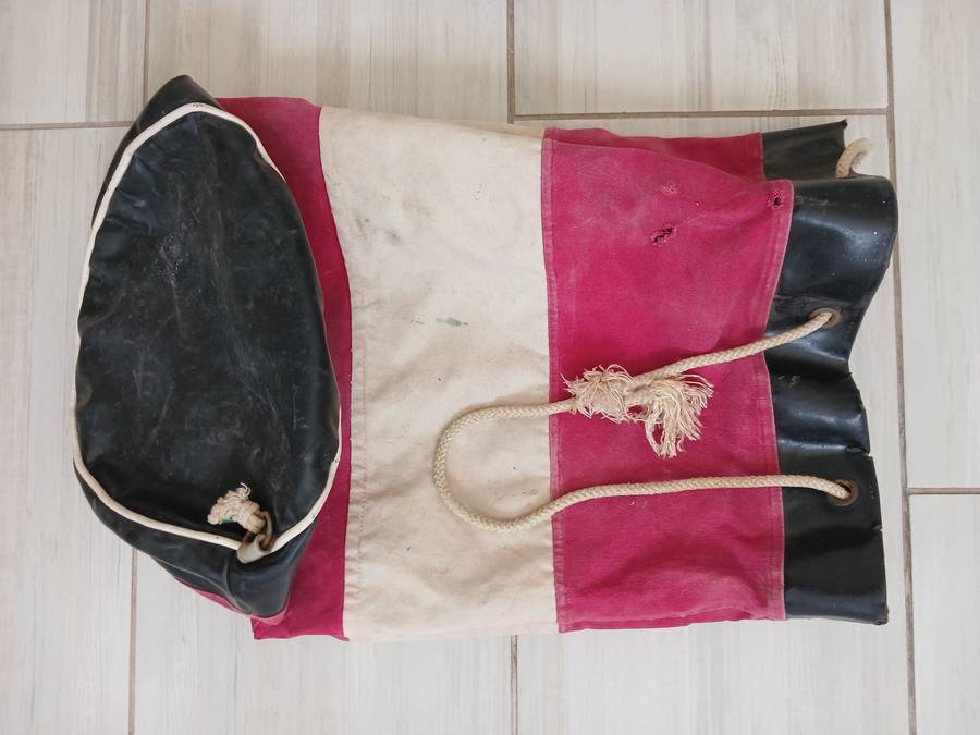 Vintage Transvaal Rugby Bucket Bag 1960's