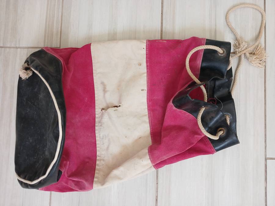 Vintage Transvaal Rugby Bucket Bag 1960's