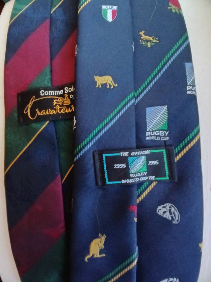 SA Rugby Springboks 1995 & IRB World Cup Ties - Lot