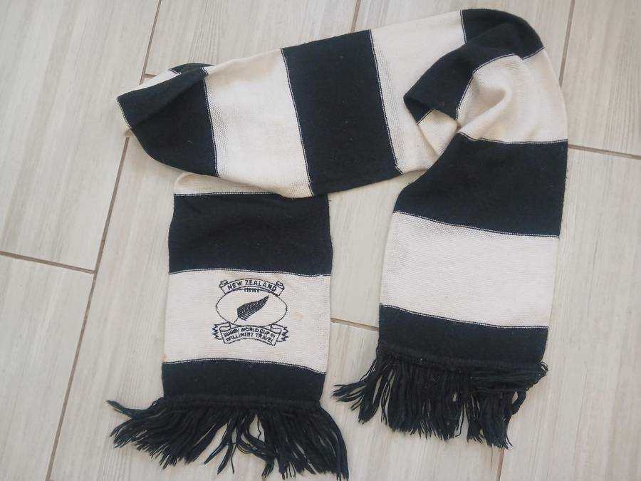 Rugby Scarf / Serp - N.Z. All Blacks
