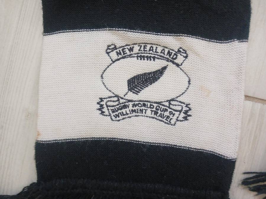 Rugby Scarf / Serp - N.Z. All Blacks
