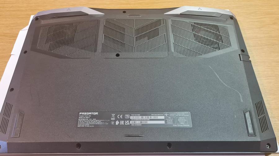Acer predator helios 300 PH317-55-75MD 17" i7 11800h,RTX 3060 gaming laptop