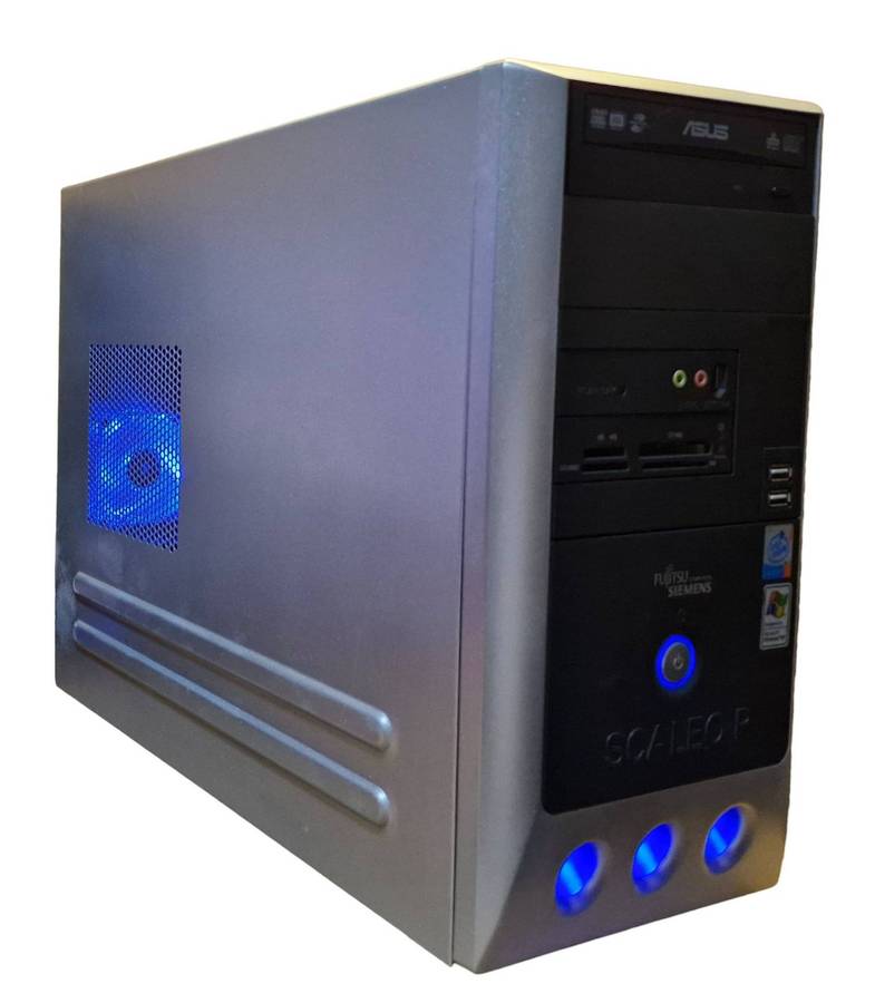 Windows 10 Desktop PC, GT 220 1Gb GPU, Core2 Quad CPU, 4Gb RAM, 240Gb SSD, DVD, Win 10 Pro